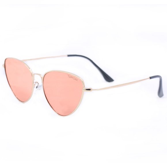 Topfoxx Felina Sunglasses in Rose Gold